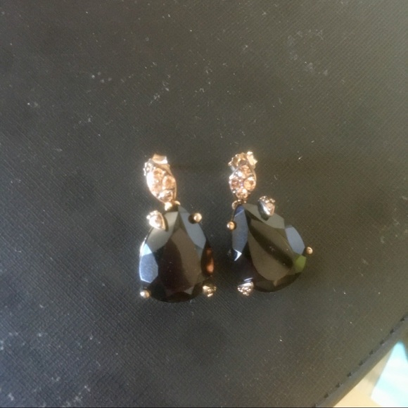 Brown Gold Tan Smokey Topaz Gemstone Earrings 925 - Picture 4 of 8